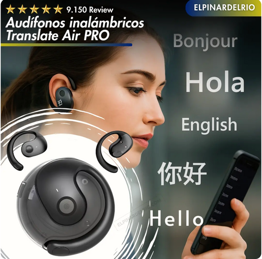 iATraductor® - Audífono traductor con iA (Inteligencia Artificial) +140 idiomas